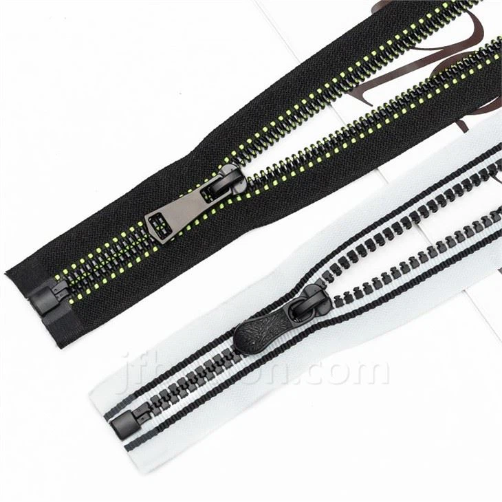 Heavy Duty Plastic Coat Zippers