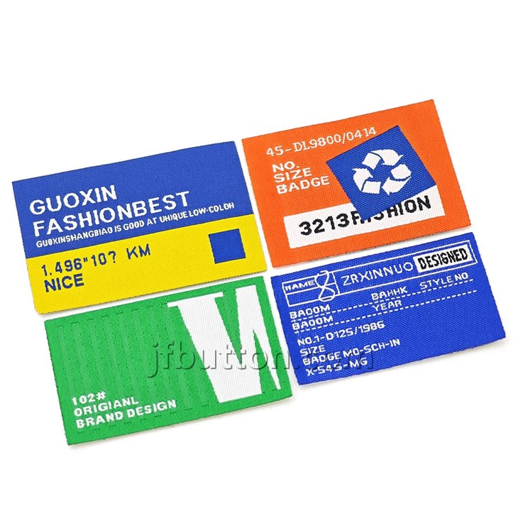Clothing Woven Hem Tags factory