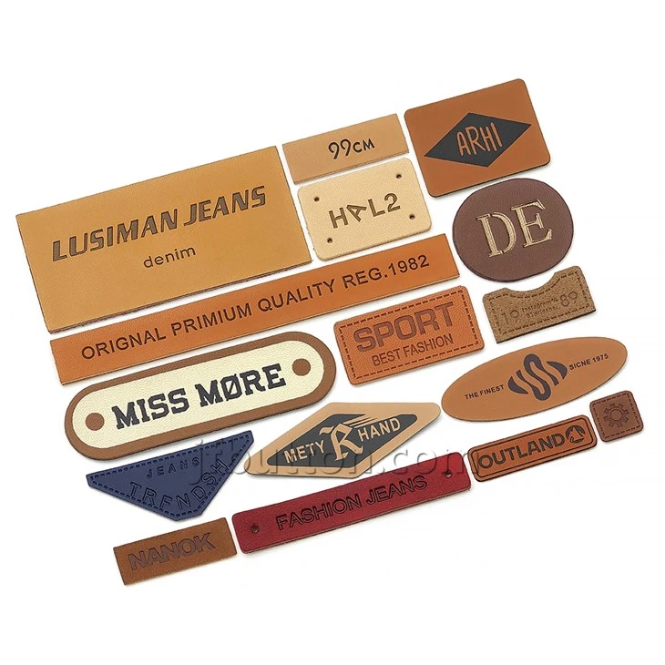 Leather Handmade Labels