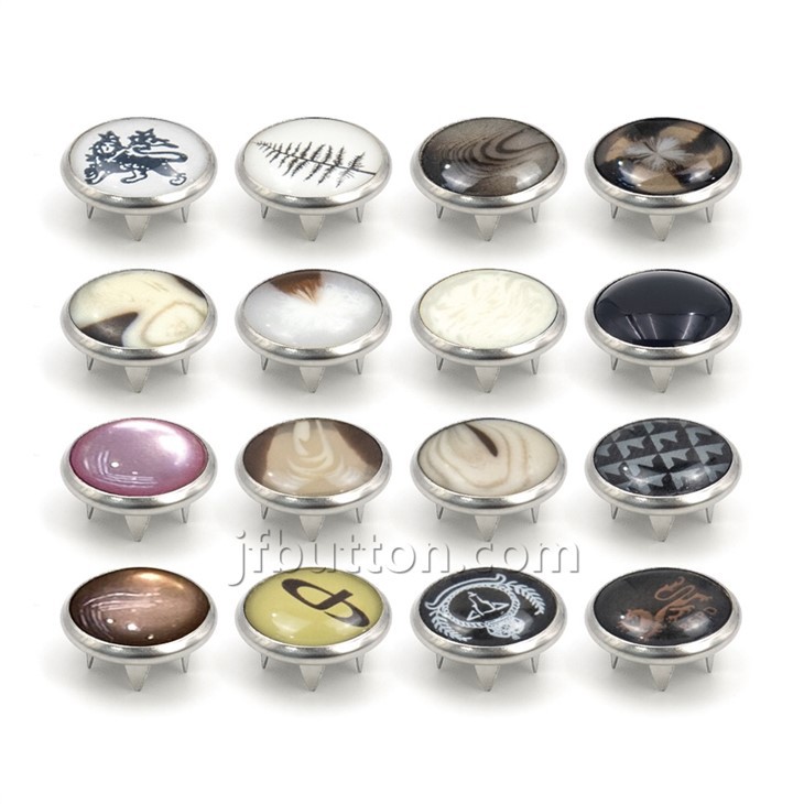 Metal Ring Snap Button