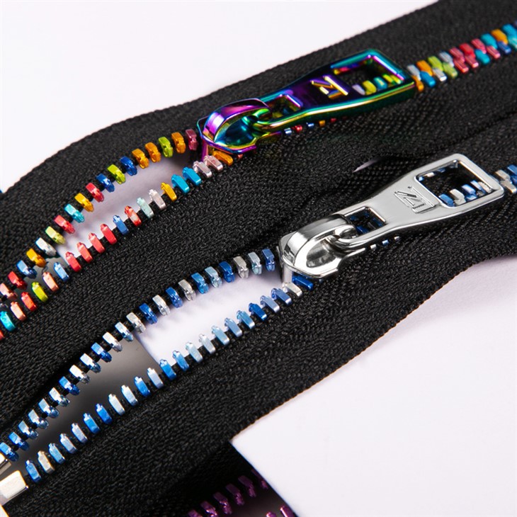 Rainbow Metal Zipper
