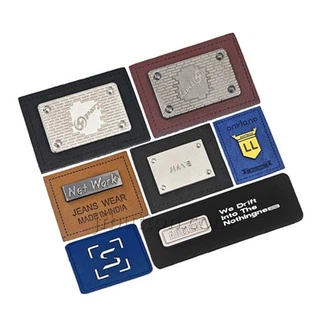 Isikupärastatud nahast sildid heegeldamiseks